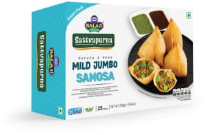 Balaji Sattvapurna Potato & Peas Mild Jump Samosa 25 pcs 2150G