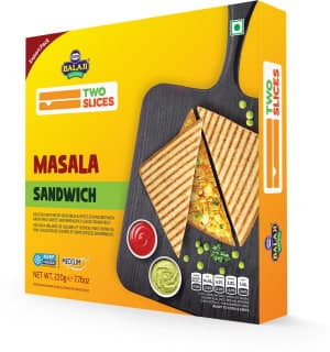 Balaji Masala Sandwich Two Slices Medium Spicy 220G