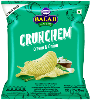 Balaji Crunchem Cream and Onion135G