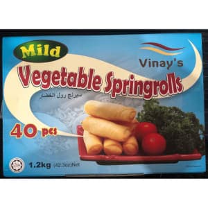 Vegetable Springroll 40pcs 1.2kg
